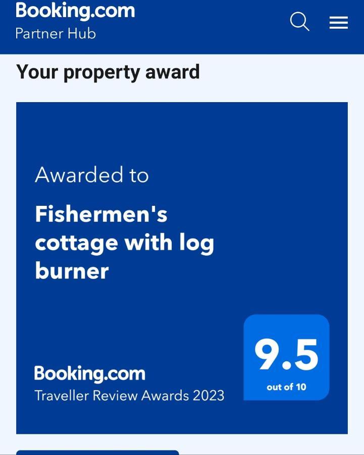 Fishermen'S Cottage With Log Burner, 2 Bathrooms & Sea Views From Garden Terraces 马伯斯 外观 照片